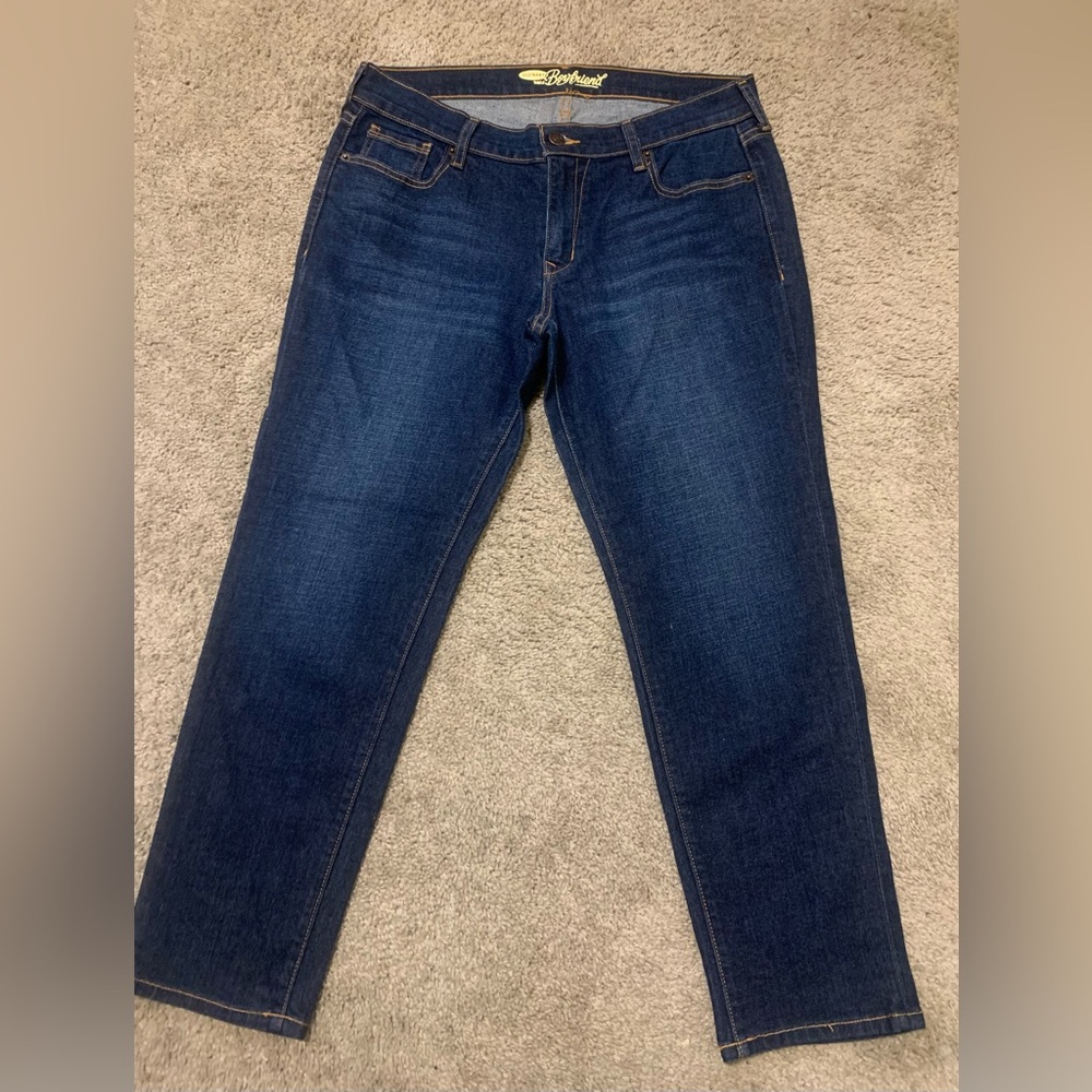 Old Navy Blue Straight Leg Jeans